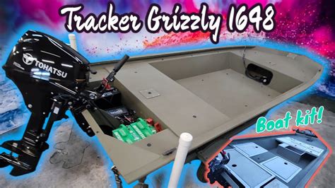 Boat Build Kit Tracker Grizzly YouTube