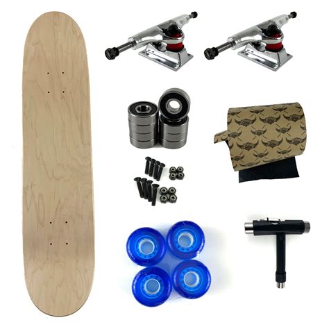 blank complete skateboard