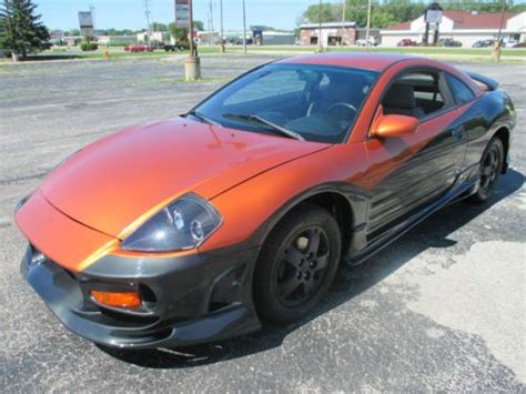 Find Used 2003 Mitsubishi Eclipse GS Coupe 2 Door 2 4L In Green Bay