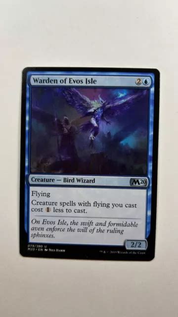 MTG CORE SET 2020 Warden Of Evos Isle 079 280 Magic The Gathering EUR 1