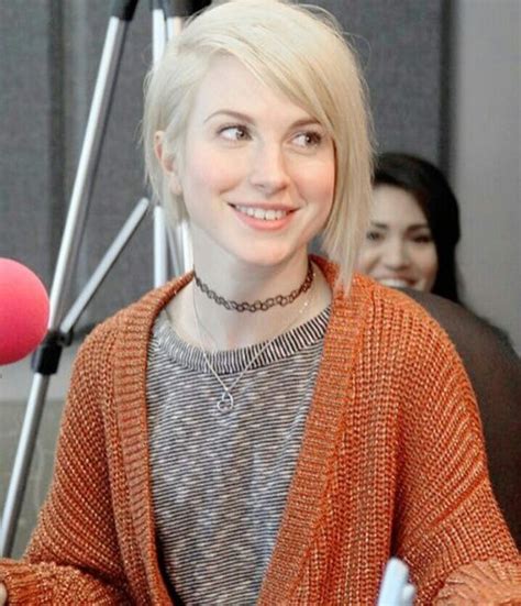 Hayley Williams Hair Blonde