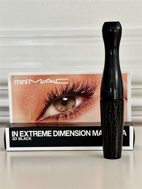 Nib Mini Mac In Extreme Dimension Mascara D Black Ebay