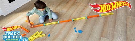 Hot Wheels Track Builder Fold Up Straight Track Pack Assorted