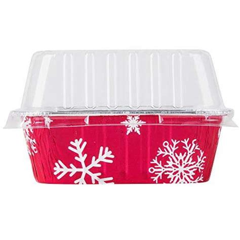 Disposable Aluminum Holiday 1 lb Mini Loaf Pans - Best for Holidays?