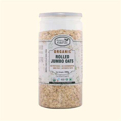 Rolled Jumbo Oats Organic 20kg Dte Foods