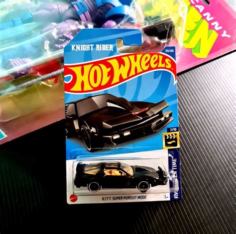 Hot Wheels Knight Rider K I T T Super Pursuit Mode Hotwheels Screen Time Hobbies Toys