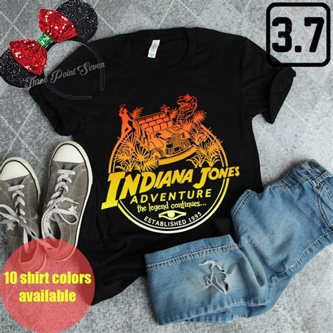 Indiana Jones Shirt, Disney Shirt, Disney Family Shirt, Disney Matching ...