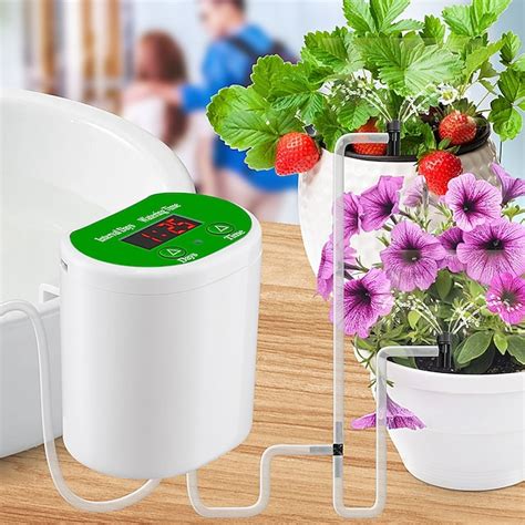 sistema de riego automático para plantas en maceta dispositivos de