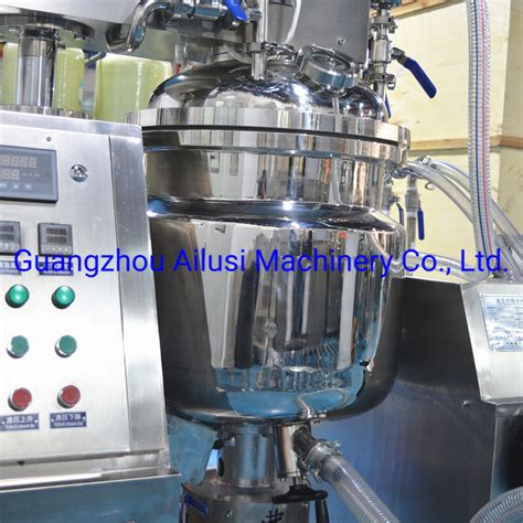 Cream Vacuum Homogenizer Mixer High Speed Mixing Machine China Body