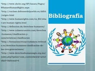 Derechos Humanos PPT