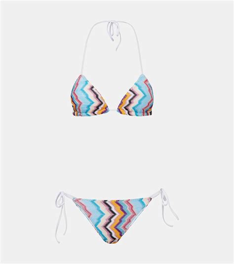 Missoni Zigzag lamé bikini Missoni