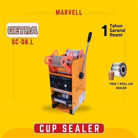 Jual Cup Sealer Manual Getra Sc D L Sc D L Cup Sealer Mesin Segel