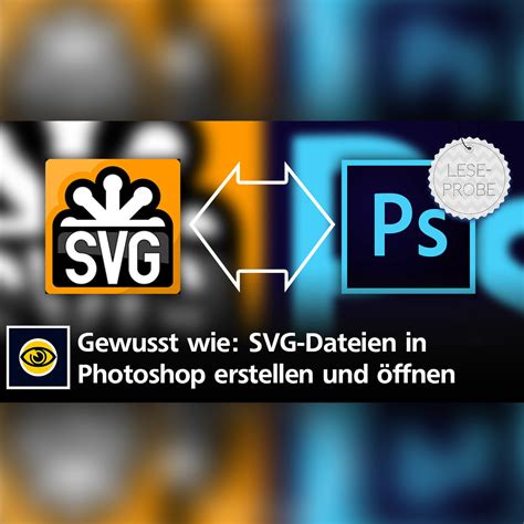 Wie Sie in Photoshop SVG Dateien erstellen und öffnen Creative Aktuell