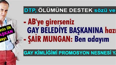 Türkiye nin ilk GAY BAŞKAN adayı