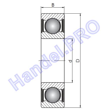 Подшипник NSK 6004DU (20x42x12) - характеристики, описание, цены ...