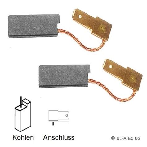 Kohlebürsten FLEX BHW 812 VV BHI 821 BHI 822 L 807 FV 6 3x8x19 5mm