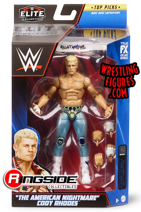 Cody Rhodes Metallic Blue WWE Elite Top Picks 2023 Wave 5 WWE Toy