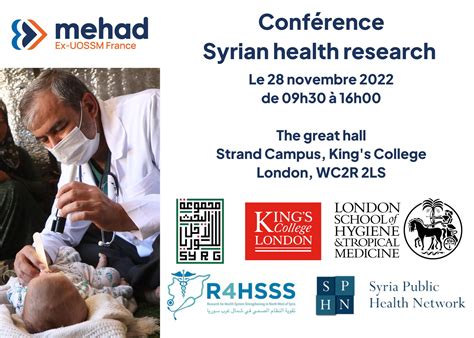 syrian health research mehad sera au kings college  london
