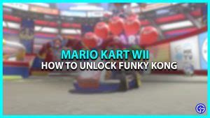 6 Secrets To Unleashing Funky Kong On Mario Kart Wii