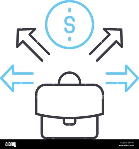 Business Opportunity Line Icon Outline Symbol Vector Illustration