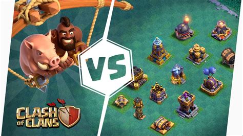 Imbativel Corredor Voador Vs Todas As Defesas Do Clash Of Clans Youtube