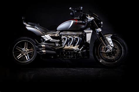 Umgebautes Motorrad Triumph Rocket 3 GT Von Triumph Emsland Hertrampf