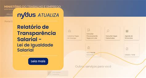 O Que O Relat Rio De Transpar Ncia Salarial Da Lei De Igualdade