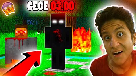 Gece Te Sakin M Necraft Oynamayin Null Geldi Youtube