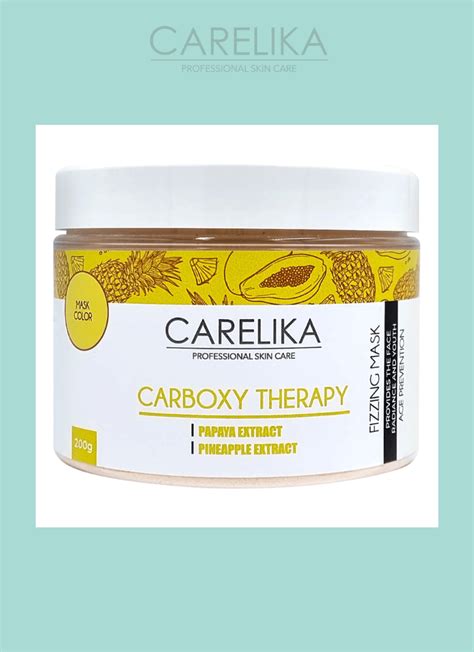 Carelika-Fizzing Mask Carboxy Therapy Masks 200 g - Bahja
