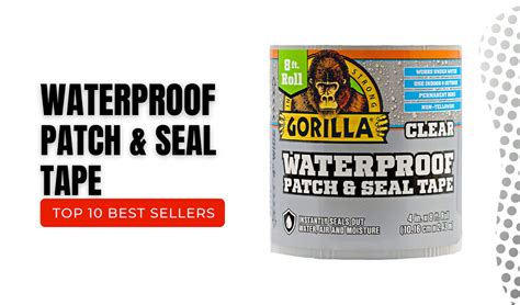 Waterproof Tape. Top 10 Best Selling Waterproof Tapes In November 2024 ...