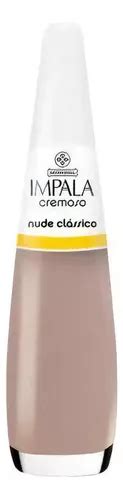 Kit 3 Esmalte Impala Nude Clásico Cremoso Más Brillo 7 5ml MercadoLibre
