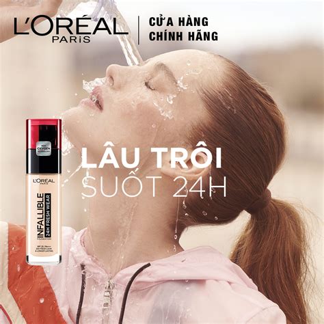 Kem Nền Mịn Nhẹ Lâu Trôi 24H L Oréal Paris 115 Nude Beige 30ml Hasaki vn