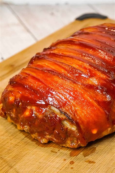 Bacon Wrapped Meatloaf This Is Not Diet Food