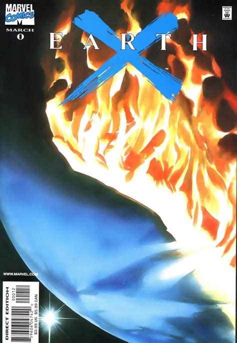 Earth X 0 Painted Cover Art By Alex Ross The Comic Book Store