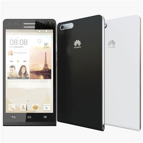 Huawei Ascend P Mini G Lte En Blanco Y Negro Modelo D Ds