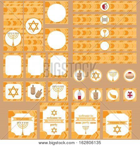 Printable Set Jewish Vector Photo Free Trial Bigstock