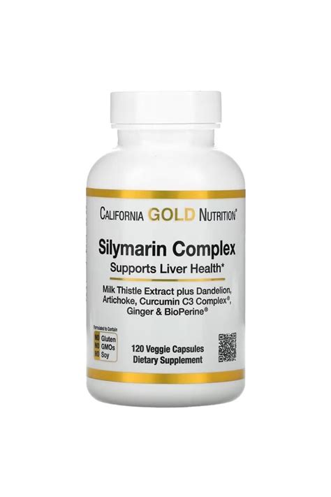 California Gold Nutrition Silymarin Complex 120 Veggie Kapsül Fiyatı ...