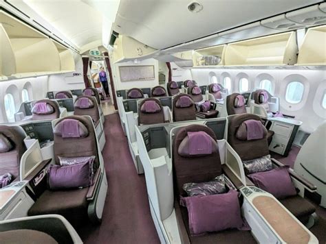 review thai airways   business class sin bkk  milelion