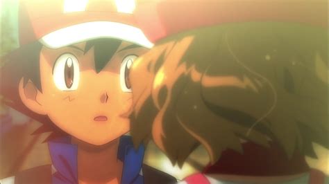 Pokemon Ash And Serena Hug