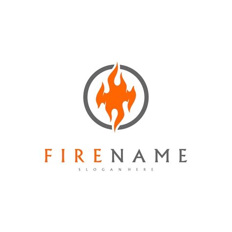 Premium Vector Fire Flames Fire Logo Design Inspiration Vector Icons