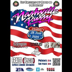 Karten für Nashville Pussy in Fraize Salle Polyvalente Andre Richard 28 Juni 2024 Bandsintown