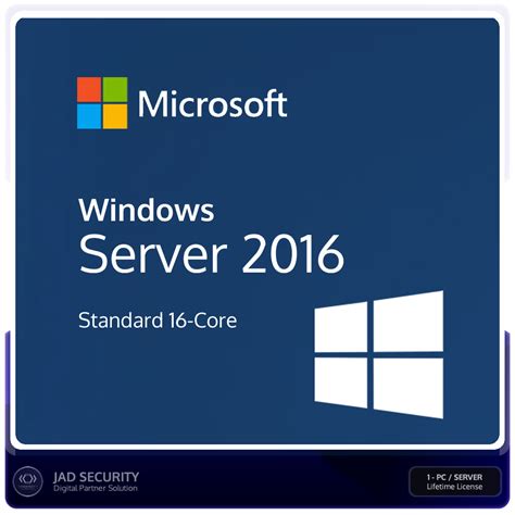 Jual Microsoft Windows Server 2016 Standard 16 Core 1 Server Lifetime