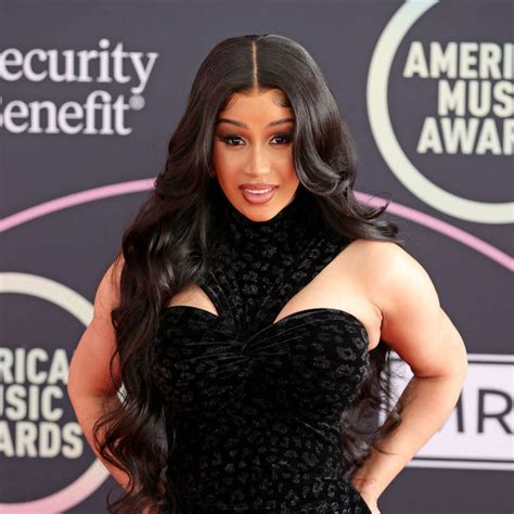 cardi b natural hair 1
