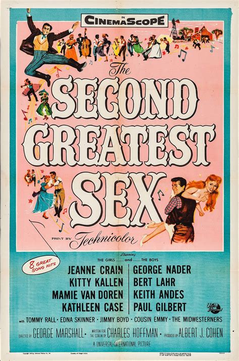 El sexo Fuerte (The Second Greatest Sex) (1955) – C@rtelesmix