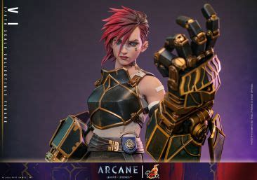 Arcane League Of Legends Hot Toys Vi Figure Pre Order The Toyark