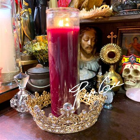 Crown Of Achievement Candle Altar Service Papa Gee S Folk Magic Studio