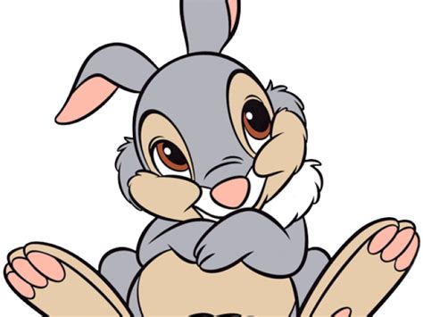 Bambi Clipart Thumper Thumper Bambi Png Transparent Image