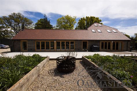 Contemporary Oak Barn Conversion Case Study Oakmasters