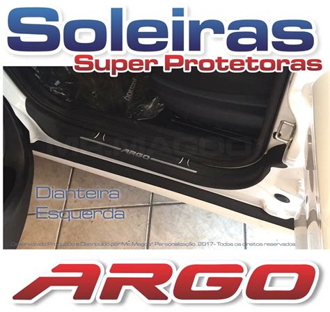 Mrmagoo Store Soleiras Super Protetoras Fiat Argo Soleira Da Mala E