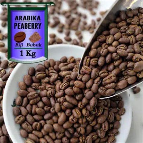 Jual KOPI PEABERRY LANANG ARABIKA ACEH GAYO 1 KG Biji Kota Banda